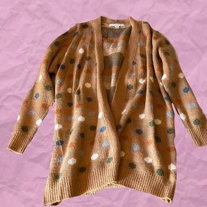 Long Polka Dot Sweater